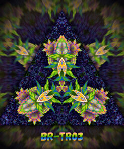 BR-TR03 - UV-Reactive Fluorescent Triangle - Design Preview