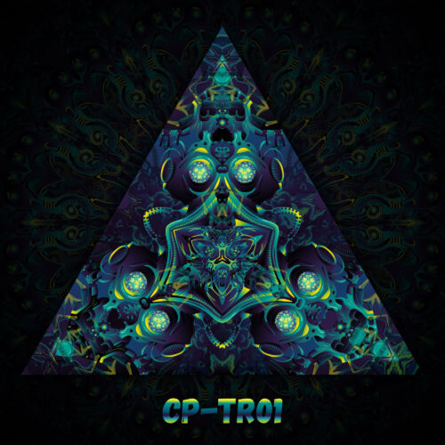 CP-TR01 - UV-Reactive Fluorescent Triangle - Design Preview