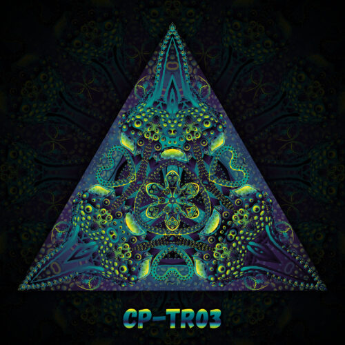 CP-TR03 - UV-Reactive Fluorescent Triangle - Design Preview