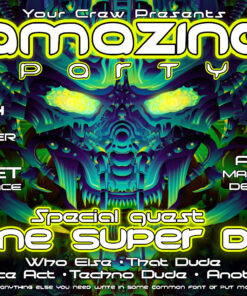 Cyber Nexus - Free Party Promotion Materials - Facebook Event Cover Template