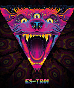 ES-TR01 - UV-Reactive Fluorescent Triangle - Design Preview