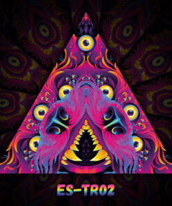 ES-TR02 - UV-Reactive Fluorescent Triangle - Design Preview