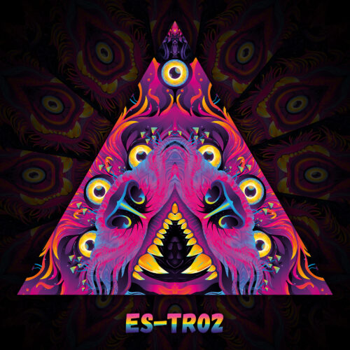 ES-TR02 - UV-Reactive Fluorescent Triangle - Design Preview