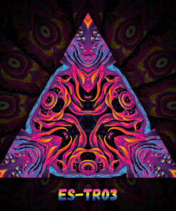 ES-TR03 - UV-Reactive Fluorescent Triangle - Design Preview