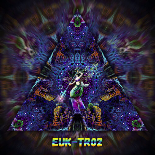 EUK-TR02 - UV-Reactive Fluorescent Triangle - Design Preview