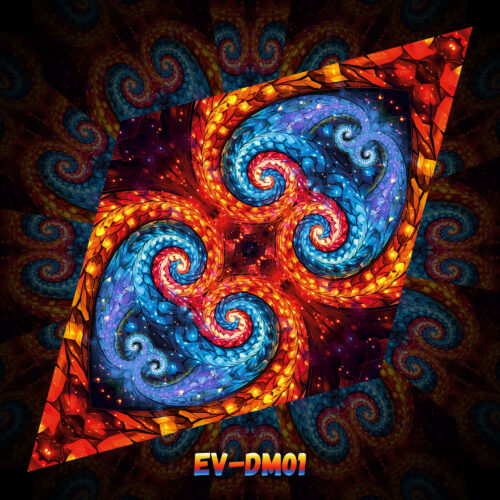 EV-DM01 - UV-Reactive Fluorescent Diamond - Design Preview