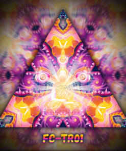 FC-TR01 - UV-Reactive Fluorescent Triangle - Design Preview