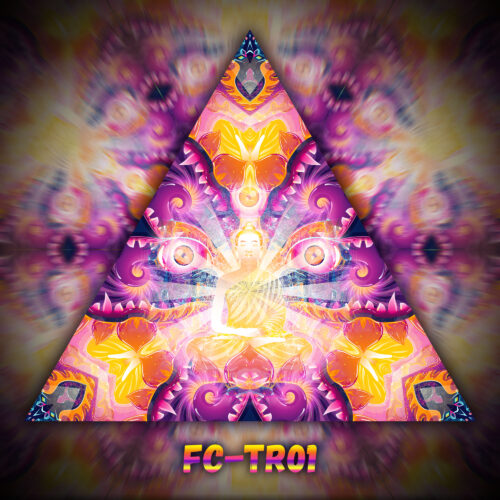 FC-TR01 - UV-Reactive Fluorescent Triangle - Design Preview