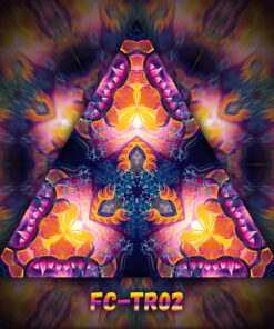FC-TR02 - UV-Reactive Fluorescent Triangle - Design Preview