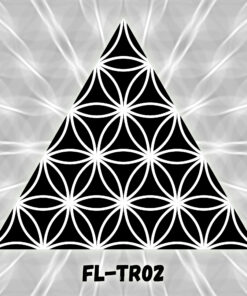 FL-TR02 - UV-Reactive Fluorescent Triangle - Design Preview