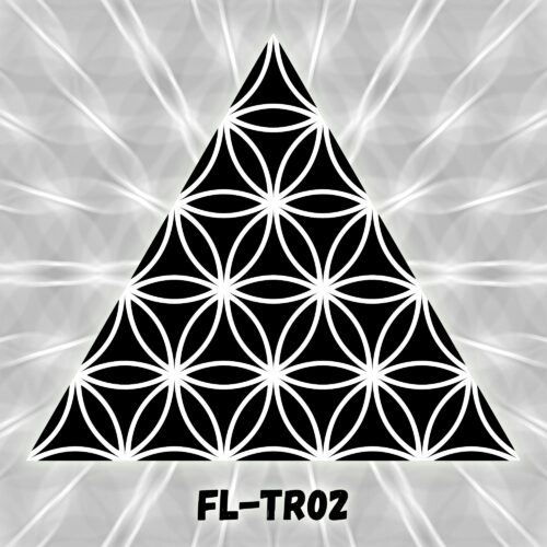 FL-TR02 - UV-Reactive Fluorescent Triangle - Design Preview