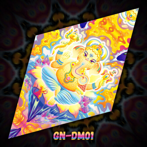 GN-DM01 - UV-Reactive Fluorescent Diamond - Design Preview