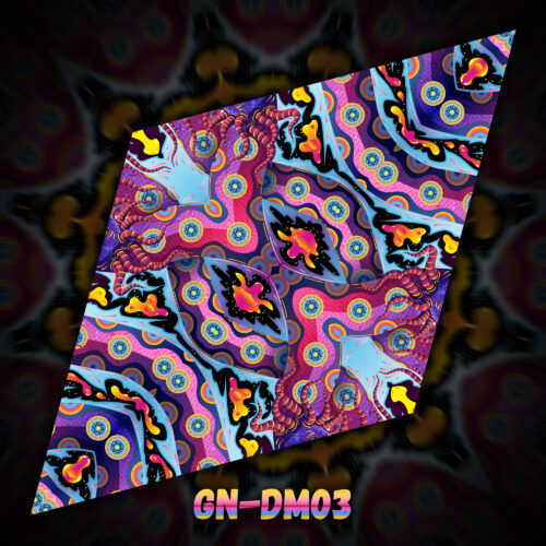 GN-DM03 - UV-Reactive Fluorescent Diamond - Design Preview