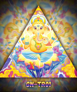 GN-TR01 - UV-Reactive Fluorescent Triangle - Design Preview