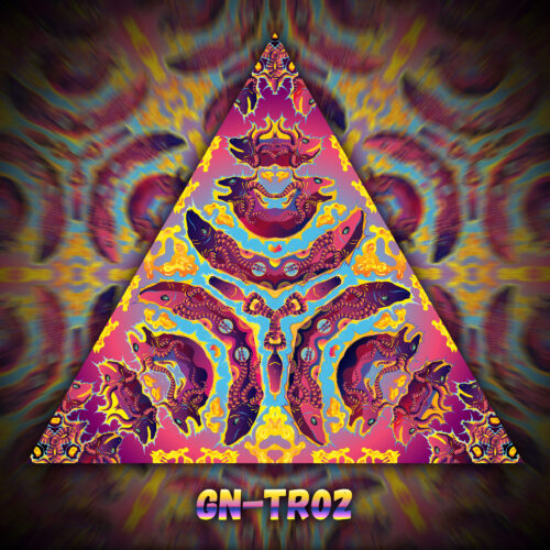 GN-TR02 - UV-Reactive Fluorescent Triangle - Design Preview