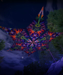 HH-DM01 - 6 Diamonds Canopy Set - UV-Reactive Flurescent Ceiling Decoration - 3D-Preview