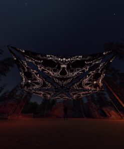 HL-TR02 - 6 Triangles Canopy Set - UV-Reactive Flurescent Ceiling Decoration - 3D-Preview