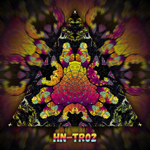 HN-TR02 - UV-Reactive Fluorescent Triangle - Design Preview