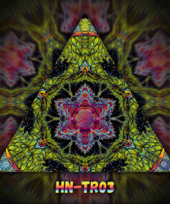 HN-TR03 - UV-Reactive Fluorescent Triangle - Design Preview