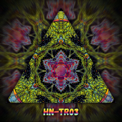 HN-TR03 - UV-Reactive Fluorescent Triangle - Design Preview