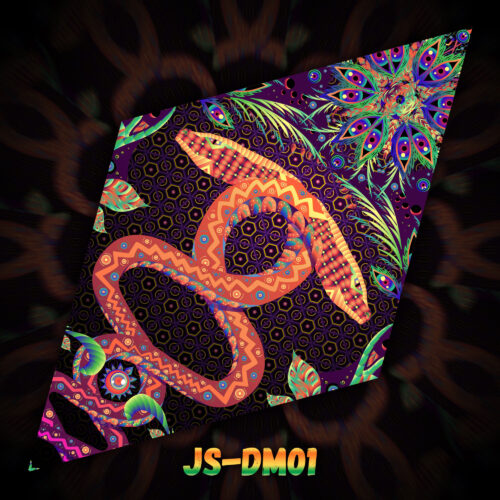 JS-DM01 - UV-Reactive Fluorescent Diamond - Design Preview