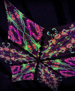 JS-DM02 and JS-DM03 - 6 Diamonds Canopy Set - UV-Reactive Flurescent Ceiling Decoration - 3D-Preview