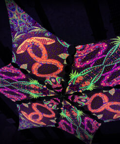 JS-DM03 and JS-DM01 - 6 Diamonds Canopy Set - UV-Reactive Flurescent Ceiling Decoration - 3D-Preview