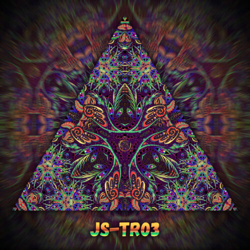 JS-TR03 - UV-Reactive Fluorescent Triangle - Design Preview