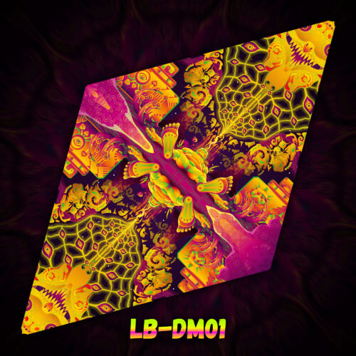 LB-DM01 - UV-Reactive Fluorescent Diamond - Design Preview