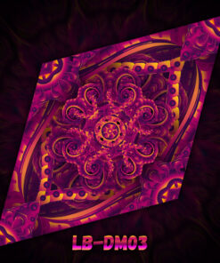 LB-DM03 - UV-Reactive Fluorescent Diamond - Design Preview