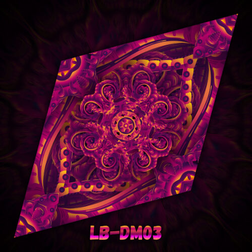 LB-DM03 - UV-Reactive Fluorescent Diamond - Design Preview
