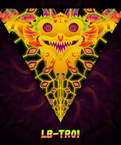 LB-TR01 - UV-Reactive Fluorescent Triangle - Design Preview