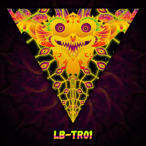 LB-TR01 - UV-Reactive Fluorescent Triangle - Design Preview