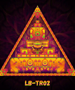 LB-TR02 - UV-Reactive Fluorescent Triangle - Design Preview