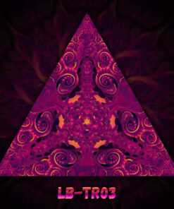 LB-TR03 - UV-Reactive Fluorescent Triangle - Design Preview