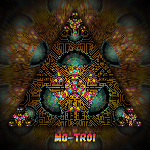 MG-TR01 - UV-Reactive Fluorescent Triangle - Design Preview