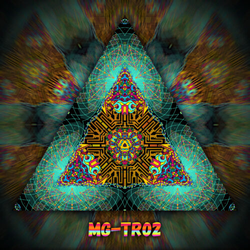 MG-TR02 - UV-Reactive Fluorescent Triangle - Design Preview