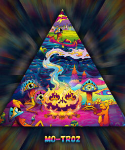 MO-TR02 - UV-Reactive Fluorescent Triangle - Design Preview