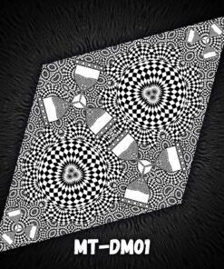 Melting-Time-DM01 - UV-Reactive Fluorescent Diamond - Design Preview