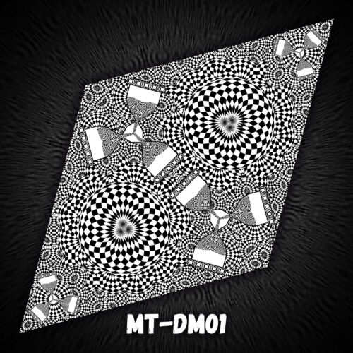 Melting-Time-DM01 - UV-Reactive Fluorescent Diamond - Design Preview