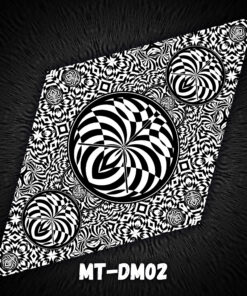 Melting-Time-DM02 - UV-Reactive Fluorescent Diamond - Design Preview