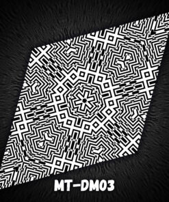 Melting-Time-DM03 - UV-Reactive Fluorescent Diamond - Design Preview