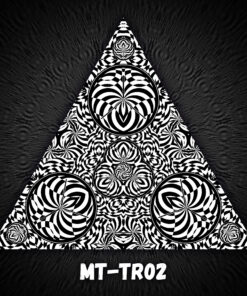MT-TR02 - UV-Reactive Fluorescent Triangle - Design Preview