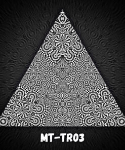 MT-TR03 - UV-Reactive Fluorescent Triangle - Design Preview