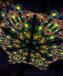 R2-DM02 - 6 Diamonds Canopy Set - UV-Reactive Flurescent Ceiling Decoration - 3D-Preview