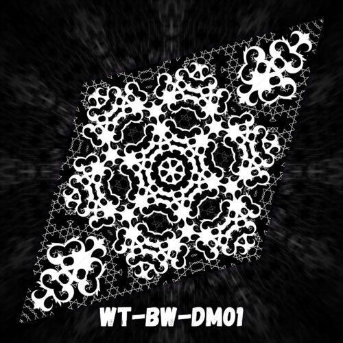 WT-BW-DM01 - UV-Reactive Fluorescent Diamond - Design Preview