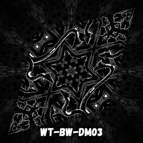 WT-BW-DM03 - UV-Reactive Fluorescent Diamond - Design Preview