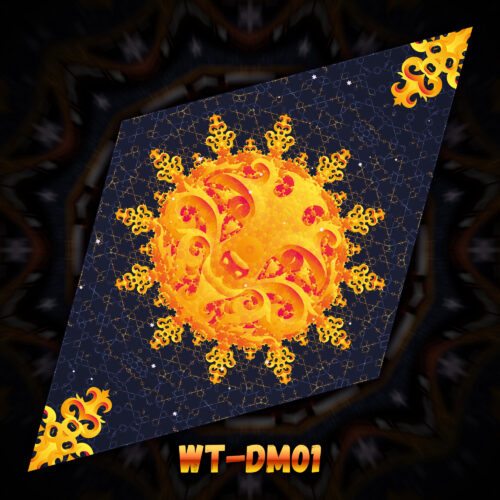 WT-DM01 - UV-Reactive Fluorescent Diamond - Design Preview