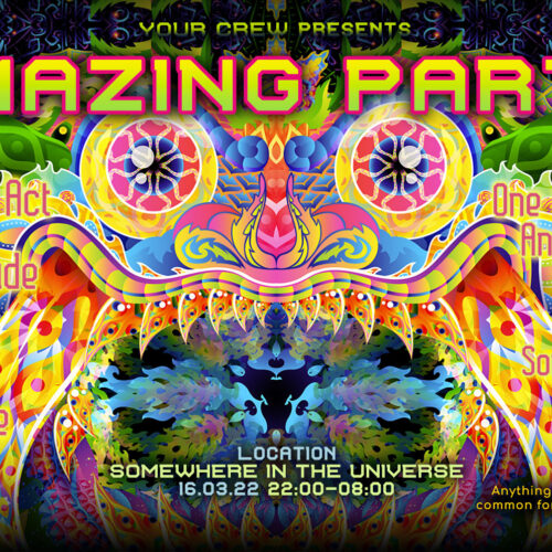 Barong - Free Party Promotion Materials - Facebook Event Cover Template