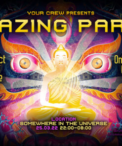 Frozen Corals - Free Party Promotion Materials - Facebook Event Cover Template